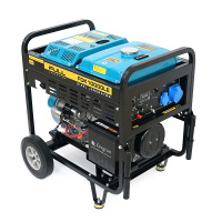 Дизельний генератор FULL FDK10000LE, 1-фазний 230V, 50Hz, 9.4kVA / 7.5kW, бак 12,5 л, витрата 2 л / год, ручний / стартер (без АКБ), 700х510х620 мм, 124 кг