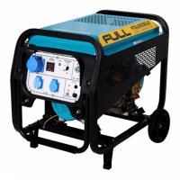 Генератор дизельний FULL FDL6500LE, 1-фазний 230V, 50Hz, 6.2kVA / 5kW, бак 12,5 л, витрата 1,6 л / год, пуск: ручний / стартер (без АКБ), 825х650х545 мм, 113 кг Генератор дизельний FULL FDL6500LE, 1-фазний 230V, 50Hz, 6.2kVA / 5kW, бак 12,5 л, витрата 1,6 л / год, пуск: ручний / стартер (без АКБ), 825х650х545 мм, 113 кг