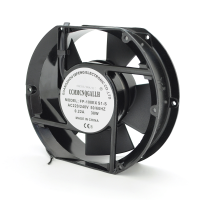 Кулер для охолодження серверних БП FP-108EX-S1-S DC sleeve fan 2pin під паяння - 172*150*51мм, 220V / 0,22A, 2600об / хв, 38W