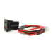 АЗУ FPUV-B, PD+QC3.0, Type-C: 30W, 5V-3A / 9V-3A / 12V-2.5A, USB: 18W, 5V-3.4A / 9V-2A / 12V-1.5A, 33x23mm, LED Blue, Black