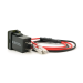 АЗУ FPUV-B, PD+QC3.0, Type-C: 30W, 5V-3A / 9V-3A / 12V-2.5A, USB: 18W, 5V-3.4A / 9V-2A / 12V-1.5A, 33x23mm, LED Blue, Black