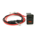 АЗУ FPUV-B, PD+QC3.0, Type-C: 30W, 5V-3A / 9V-3A / 12V-2.5A, USB: 18W, 5V-3.4A / 9V-2A / 12V-1.5A, 33x23mm, LED Blue, Black