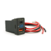 АЗУ FPUV-B, PD+QC3.0, Type-C: 30W, 5V-3A / 9V-3A / 12V-2.5A, USB: 18W, 5V-3.4A / 9V-2A / 12V-1.5A, 33x23mm, LED Blue, Black