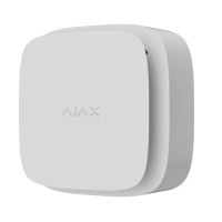 Бездротовий датчик температури та чадного газу Ajax FireProtect 2 RB (Heat / CO) white