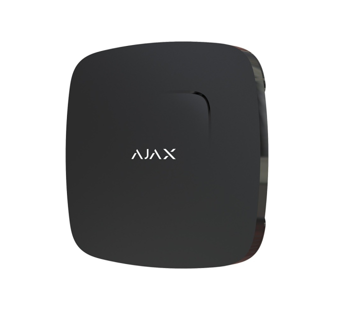 Бездротовий датчик детектування диму і чадного газу Ajax FireProtect Plus black