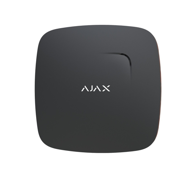 Бездротовий датчик детектування диму Ajax FireProtect black