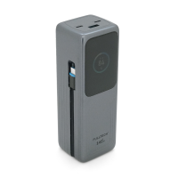 Powerbank Fulltech FP34 30000mAh, Fast charge PD140W, Li-pol, LCD Display, Вхід:Type-C, Виходи: 2xUSB Type-C, 1xUSB Type-A, USB Type-C Cable, Box