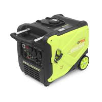 Генератор інверторний Бензиновий Genpower GBG 60IES 4.8kW (6kVA), однофазний, 230V, 50Hz, DC12V. об'єм 15.0л. витрата 0,374Lt / kWt.стартер, АКБ у комплект не входить, 465*445*505mm. 30кг.