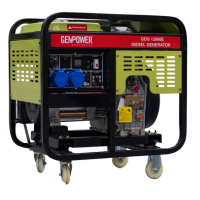 Генератор дизельний GENPOWER GDG 12000E, 1-фазний 230V, 50Hz, 12kVA / 9.6kW, бак 30 л, витрата 0,28 л / кВтЧ, пуск: стартер (без АКБ) / AVR (без АКБ), 770х820х530 мм, 141 кг Генератор дизельний GENPOWER GDG 12000E, 1-фазний 230V, 50Hz, 12kVA / 9.6kW, бак 30 л, витрата 0,28 л / кВтЧ, пуск: стартер (без АКБ) / AVR (без АКБ), 770х820х530 мм, 141 кг