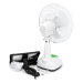 Вентилятор GDTIMES GD 8069LI, 12", Solar+ вбудований акумулятор, 2*USB лампочки, Box