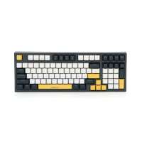 Клавіатура iMICE GK500 USB Wired (TYPE-C), довжина кабелю 100см, (Eng / Укр / Рус), White-Black, 94к