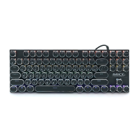 Клавіатура iMICE GK800 USB Wired (TYPE-C), довжина кабелю 100см, (Eng / Укр / Рус), White / Black, 87к