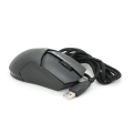 Миша провідна JEDEL GM1401, 7 кнопок, 1000 / 2000 / 3200 / 5600 / 7600 / 12400DPI, кабель 1,5 м. RGB підсвічування. Black. Box