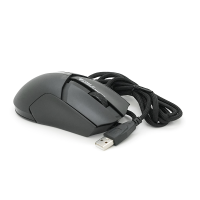 Миша провідна JEDEL GM1401, 7 кнопок, 1000 / 2000 / 3200 / 5600 / 7600 / 12400DPI, кабель 1,5 м. RGB підсвічування. Black. Box