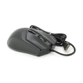 Миша провідна JEDEL GM800, 8 кнопок, 1200 / 1800 / 2400 / 3600 / 4800 / 7200DPI, кабель 1,5 м. RGB підсвічування. 128х77х40мм. Black. Box