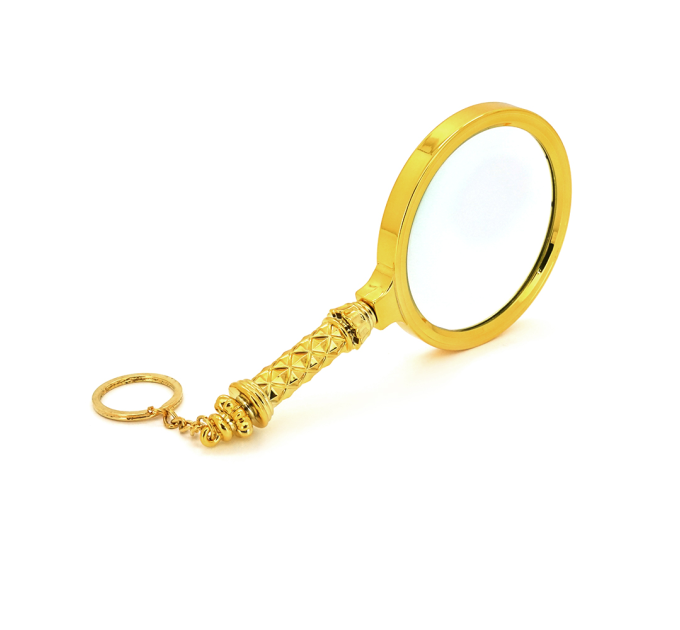 Лупа ручна GOLD, діаметр 80мм