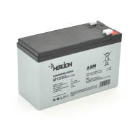 Акумуляторна батарея MERLION AGM GP1272F2 12 V 7,2 Ah (150 x 65 x 95 (100)) 2,0 кг Black / White Q10