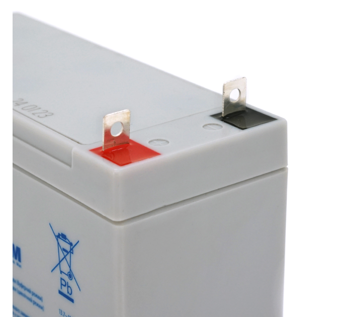 Акумуляторна батарея MERLION AGM GP1272L5 12 V 7,2 Ah (СПЕЦ КЛЕМА)( 150 x 65 x 95 (100) ) White Q10