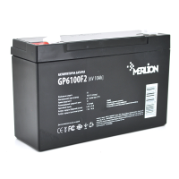 Акумуляторна батарея MERLION AGM GP6100F2 6 V 10Ah ( 150 x 50 x 95 (100) ) Q10 / 540