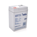 Акумуляторна батарея MERLION AGM GP655F1 6 V 5.5Ah ( 70 x 47 x 100 (105)), 0.75 kg, Grey, Q20 / 2400