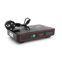 ДБЖ Green Wave Ecoputer-P60W для роутерів / комутаторів / PON / POE, 12V / USB-2A, (12000MAh), Black, BOX, Q20