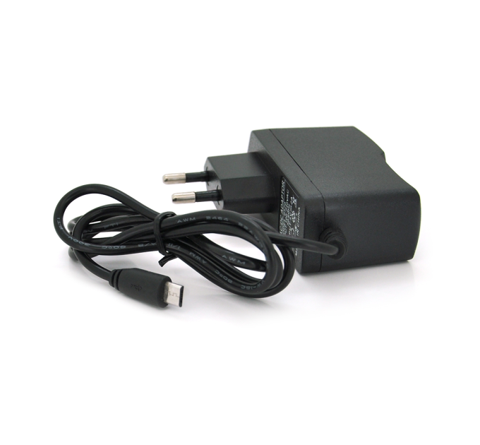 СЗУ Noname 220V-micro USB, 5V 2A Black, Blister