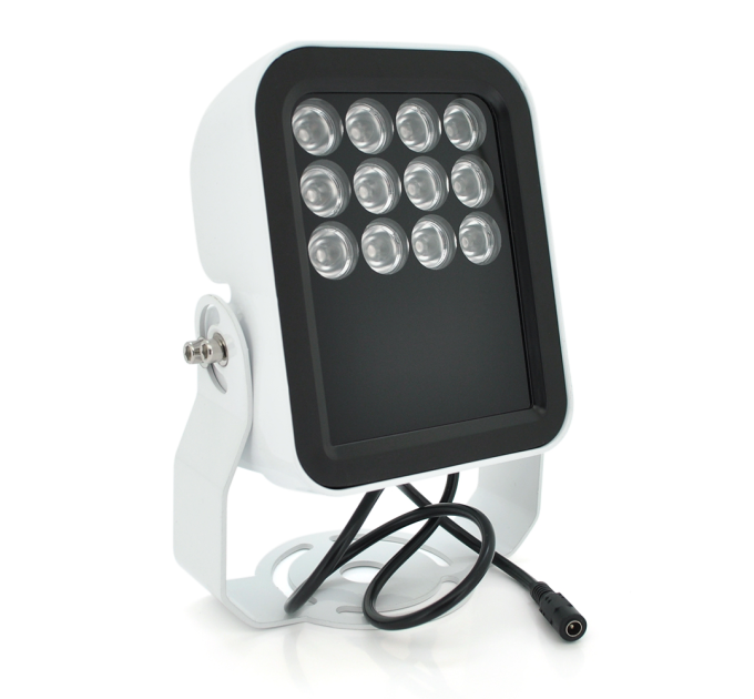 ІЧ-прожектор GY-IR70012-6W. 12V, 6W, 12LED, IP66, 850Нм, кут огляду 90 °, дальність до 150м.