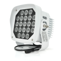 ІЧ-прожектор GY-IR70021-60W. 12V, 60W, 21LED, IP66, 850Нм, кут огляду 90 °, дальність до 150м.