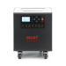 Must HBP1800-2024OS 2560W LiFePO4 LCD, 24VDC, PV / 60A MPPT, 230V ±5%, 6000 cycle 80% DOD, 25°C, 4xUSB, 2x12V1A, Type-C, 3xAC 220V, 275*324*403, 24KG