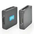 Кардридер універсальний USB 3.0 HDH-939 SD / MMC / MS / TF / M2, USB2.0, Black, Блістер