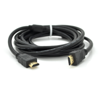 Кабель Ritar PL-HD94 HDMI-HDMI Ultra HD 1080P, 3.0m, v1,4, OD-7.3mm, з фільтром, круглий Black, конектор Gold, Пакет, Q100