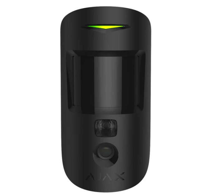 Бездротовий ІЧ датчик руху з камерою для фотоверифікації тривог HDR MotionCam black