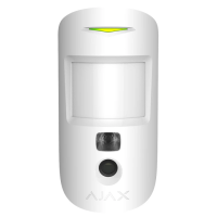 Бездротовий ІЧ датчик руху з камерою для фотоверифікації тривог HDR MotionCam white