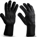Рукавички термостійкі вогнетривкі HFG-800-B, до 800°C, Black