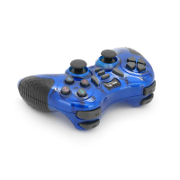Геймпад бездротовий 7 в 1 для PC / PS1 / PS2 / PS3 / PC360 / TV / TV BOX / Android / Win10, живлення від 2*ААА(немає в помплекті), Blue, Blister
