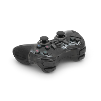 Геймпад бездротовий 7 в 1 для PC / PS1 / PS2 / PS3 / PC360 / TV / TV BOX / Android / Win10, живлення від 2*ААА(немає в помплекті), Black, Blister