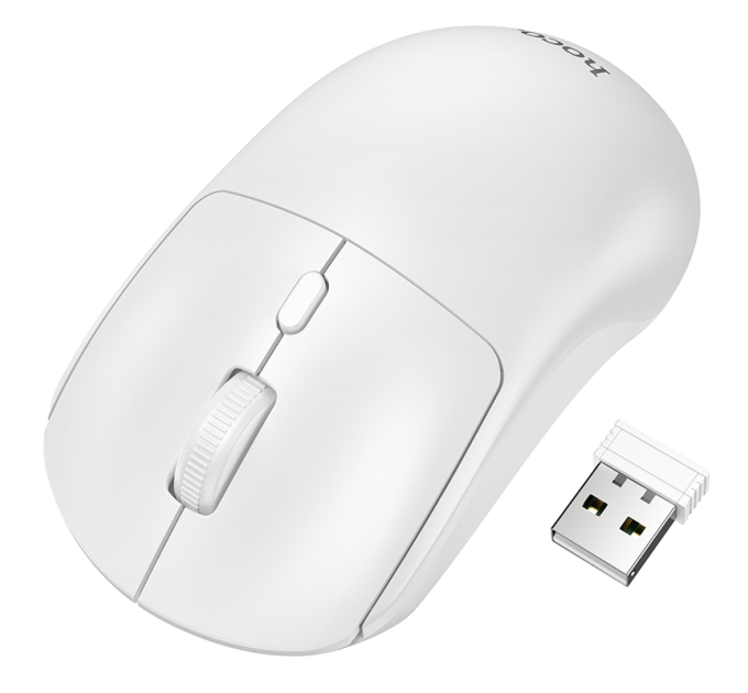 Миша бездротова HOCO GM42, 1600DPI, 2.4GHZ, White, Blister