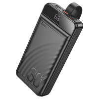 Power Bank HOCO J123B 30000mAh, 22.5W, Black, 0.470kg