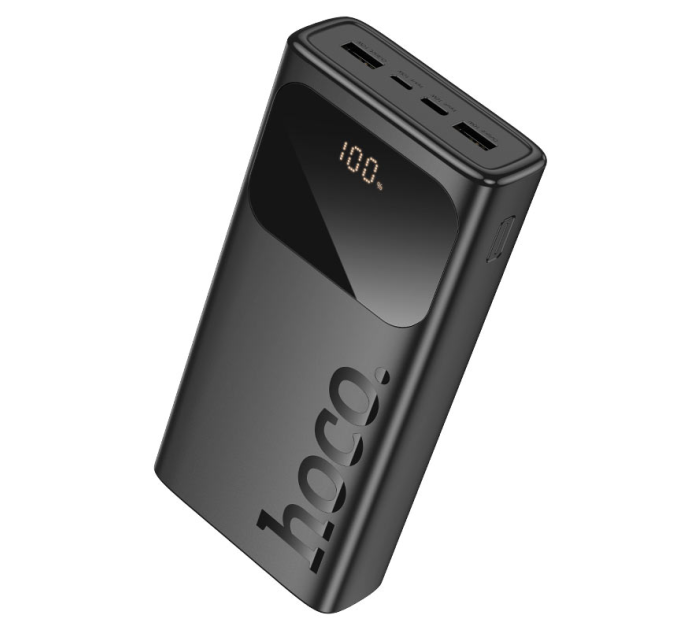 Power Bank HOCO J144A 30000mAh, Black, 0.660kg