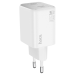 Набір СЗУ HOCO N42 + кабель Lighting, 2xUSB-C, PD45W, кабель 1м, White, Box