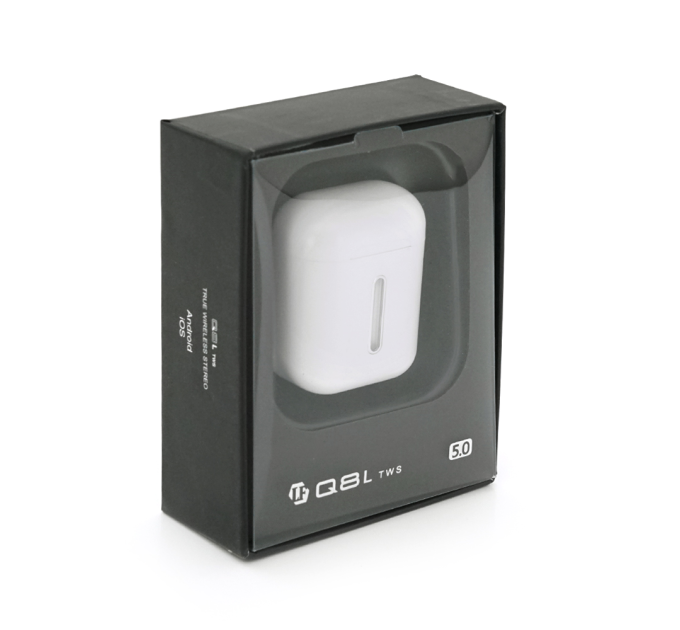 Навушники Bluetooth HOCO Q8L, White, Кейс