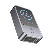 Пусковий прилад для акумулятора автомобіля HOCO QS7, Power Bank 10000mAh, 2xUSB+ Type-C, корпус пластик, Box