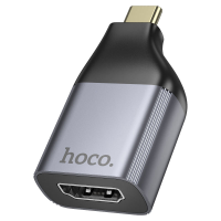 Перехідник HOCO UA33 Type-C (тато) / HDMI(мама), Black-gray
