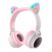 Бездротові навушники Bluetooth HOCO W27, Pink / Gray, Box