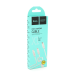 Кабель HOCO X1 USB-1 3 in 1 Micro / Iphone / Type-C, 2A, довжина 1м, White, Box