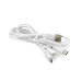 Кабель HOCO X1 USB-1 3 in 1 Micro / Iphone / Type-C, 2A, довжина 1м, White, Box