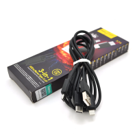 Кабель HOCO X74 USB-1 3 in 1 Micro / Iphone / Type-C, 2A, довжина 1м, Black, Box