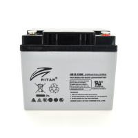 Акумуляторна батарея AGM RITAR HR12150W, Gray Case, 12V 40.0Ah ( 198 х 166 х 169 (169 ) 12.40kg Q1 / 48 Акумуляторна батарея AGM RITAR HR12150W, Gray Case, 12V 40.0Ah ( 198 х 166 х 169 (169 ) 12.40kg Q1 / 48