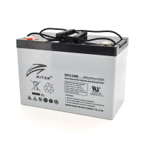 Акумуляторна батарея AGM RITAR HR12340W, Gray Case, 12V 90.0Ah ( 307 х 169 х 210 (215 ) 29.00kg Q1 / 48 Акумуляторна батарея AGM RITAR HR12340W, Gray Case, 12V 90.0Ah ( 307 х 169 х 210 (215 ) 29.00kg Q1 / 48