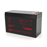 Акумуляторна батарея MERLION HR1234W, 12V 9,5Ah ( 151 х 65 х 94 (100) ) Black Q10 / 420 Акумуляторна батарея MERLION HR1234W, 12V 9,5Ah ( 151 х 65 х 94 (100) ) Black Q10 / 420